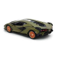  Lamborghini Sián FKP 37 Narancssárga autópálya és játékautó