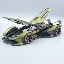  Lamborghini V12 Grand Turismo 1:18 zöld makett