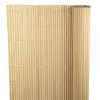  Lamellás kerítés, Strend Pro Garden Ence DF13, bambusz hatású, 150 cm x 3 m, PVC lamellák, 1300 g/m2, UV-álló, árnyékoló