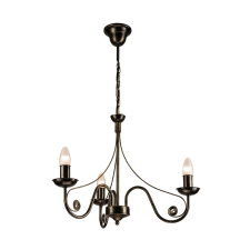 Lamkur Csillár láncon DONATO 3xE14/40W/230V világítás