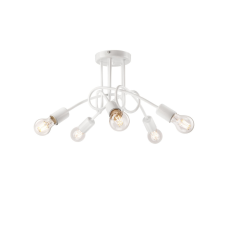Lamkur Mennyezeti lámpa CAMILLA 5xE27 Fehér Loft LM-5.79 Lamkur világítás
