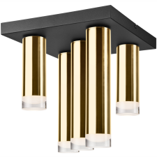Lamkur Mennyezeti lámpa DIEGO 5xE27 Black Gold LM-5.124/A Lamkur világítás