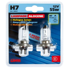 Lampa 12V H7 55W izzó, bliszter, 2db (0158057) (LA0158057) autóalkatrész