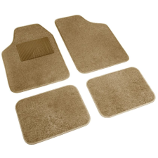 Lampa Cosmo textil autószőnyeg szett taposó betéttel, bézs szín 4db (0125102) (LA0125102) autóalkatrész