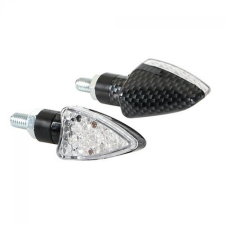 Lampa Lampa "Arrow" LED motorkerékpáros index párban - Karbon irányjelző