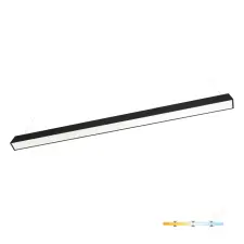  Lampa LED Oprawa Liniowa Sufitowa 20W 2400lm CCT Czarna Koline Kobi világítás