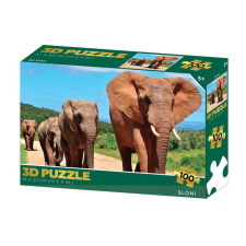 Lamps Puzzle 3D Elefánt 100 db puzzle, kirakós