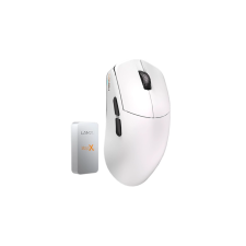 LAMZU Maya X 8K Wireless Gaming Egér - Fehér (MAYA X WHITE) egér
