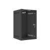 Lanberg 9U 10" fali rack szekrény 280x310mm fekete (WF10-2309-10B) (WF10-2309-10B) - Rack szekrény