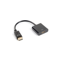 Lanberg adapter Displayport(M)->HDMI(F) 10cm kábel és adapter