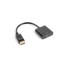 Lanberg Displayport - HDMI (Apa-Anya) Adapterkábel Fekete kábel és adapter