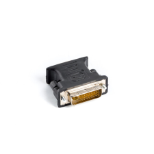Lanberg DVI-I(M)(24+5) DUAL LINK->VGA(F) ADAPTER FEKETE kábel és adapter