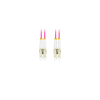 Lanberg FO-LULU-MD41-0050-VT optikai patch kábel LC/UPC - LC/UPC Duplex 5m - Rózsaszín (FO-LULU-MD41-0050-VT)