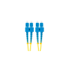 Lanberg FO-SUSU-SD11-0050-YE optikai patch kábel SC/UPC - SC/UPC Duplex 5m - Sárga