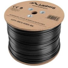 Lanberg FTP CU cat.5e 305m Kültéri kábel Szürke kábel és adapter