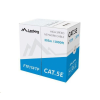 Lanberg FTP kábel, CCA, cat.5e, 305m, szürke (LCF5-10CC-0305-S) (LCF5-10CC-0305-S) - UTP