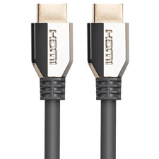 Lanberg HDMI 2.1 Összekötő Fekete 50cm CA-HDMI-30CU-0005-BK kábel és adapter