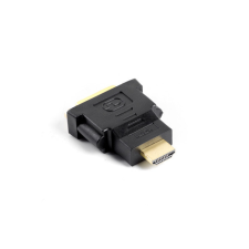 Lanberg LANBERG HDMI(M)->DVI-D(F)(24+5) ADAPTER SINGLE LINK FEKETE kábel és adapter