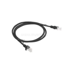 Lanberg patch kábel Cat5e UTP 1 m (fekete) (PCU5-10CC-0100-BK) kábel és adapter