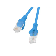 Lanberg Patch kábel CAT.5E UTP 20M kék Fluke Passed kábel és adapter