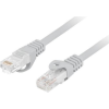 Lanberg Patch kábel CAT.6 UTP LSZH 1.5m szürke, réz (PCU6-10CU-0150-S)