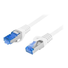 Lanberg patchcord CAT6A FTP LSZH CCA kábel 3m fehér(PCF6A-10CC-0300-W) (PCF6A-10CC-0300-W) - UTP kábel és adapter