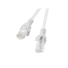 Lanberg Patchcord RJ45 CAT6 UTP kábel 3m szürke (PCU6-10CC-0300-S) (PCU6-10CC-0300-S)