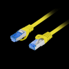 Lanberg PCF6A-10CC CAT6a S/FTP Patch kábel 3m - Sárga (PCF6A-10CC-0300-Y)