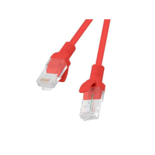 Lanberg PCU5-10CC-0300-R hálózati kábel Vörös 3 M Cat5e U/UTP (UTP) kábel és adapter