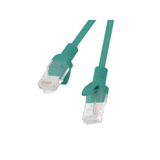 Lanberg PCU6-10CC-0150-G UTP CAT6 Patch kábel 1.5m Zöld kábel és adapter