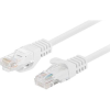 Lanberg PCU6-20CC U/UTP Cat6 RJ45 Patch kábel 1m - Fehér 10-es csomag (PCU6-20CC-0100-W)