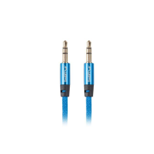 Lanberg Premium Cable Audio Mini jack 3,5mm 3pin, 3m Blue kábel és adapter