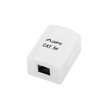 Lanberg RJ45 Cat5e fali aljzat (OU5-0001-W) kábel és adapter