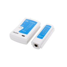 Lanberg RJ45, RJ11, RJ12, Koax kábel teszter (NT-0401) kábel és adapter
