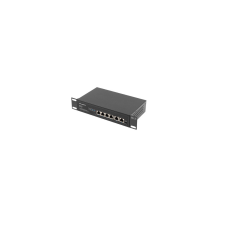 Lanberg RSFE-4P-2FE-60 6-port Rack 10"/19" PoE+ Switch hub és switch