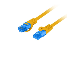 Lanberg S/FTP CAT6a Patch kábel 1m Narancssárga (PCF6A-10CC-0100-O) kábel és adapter