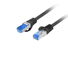 Lanberg S/FTP CAT6a Patch kábel 5m Fekete (PCF6A-10CC-0500-BK) kábel és adapter