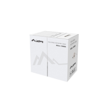 Lanberg U/UTP CAT5e Patch kábel 305m Fekete (LCU5-12CU-0305-BK) kábel és adapter