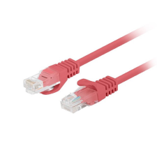 Lanberg U/UTP CAT6 Pach kábel 1m 10db - Piros (PCU6-20CC-0100-R) kábel és adapter