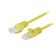 Lanberg U/UTP CAT6 Patch kábel 1m 10db - Sárga kábel és adapter