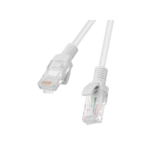 Lanberg UTP CAT5e Patch kábel 0.5m - Szürke kábel és adapter