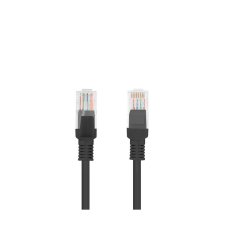 Lanberg UTP CAT5e Patch kábel 30m Fekete (PCU5-10CC-3000-BK) kábel és adapter
