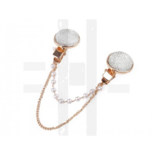  Láncos csat kövekkel dekorációs kellék