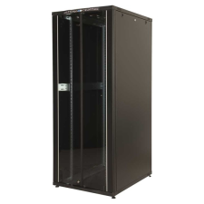 Lande LN-CK42U6010-BL CK 19" 42U 600x1000 fekete álló rack szekrény egyéb hálózati eszköz