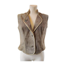  Landgut szürke női bőrmellény (méret: M)