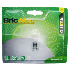Landlite Bricélec Halogén, G9, 31W, 433lm, 3000K fényforrás (G9-31W) izzó
