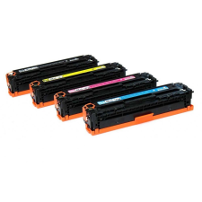 Landlite HP CB542A, sárga/yellow, 1200 oldal, utángyártott lézernyomtató toner nyomtatópatron & toner