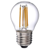Landlite LED filament, E27, 4W, G45, 400lm, 2700K, kisgömb formájú fényforrás (LED-G45-4W/FLT)
