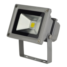Landlite LED-FL-10W, LED Reflektor / LED Fényvető, 4000K hideg fehér, szürke kültéri világítás