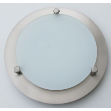 Landlite MELISSA D23 modern fali / mennyezeti lámpa 1xG9 40W 230V (nikkel / fehér üveg) világítás